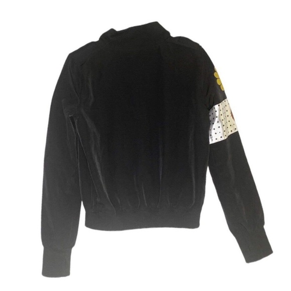 Hot Topic Suicide Squad Katana Jacket Bomber Black Zip Up JR Small Harley Quin - Picture 3 of 7